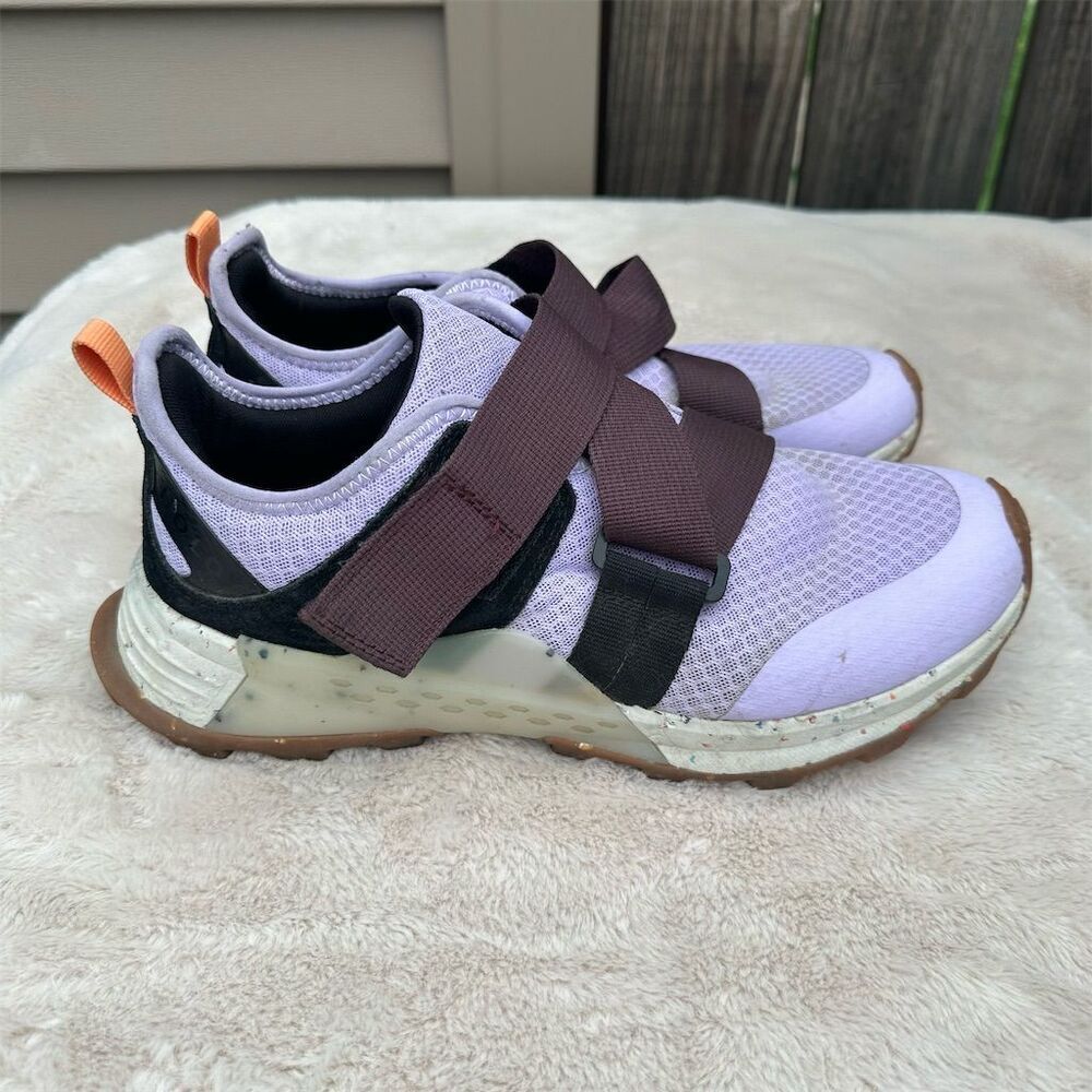 HOLO Women's Artemis Strap Sneaker Purple Mesh Size 10 Athletic Shoes